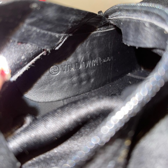 Black suede like tall boots - Picture 7 of 7